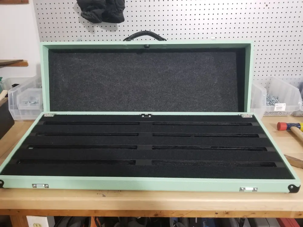 custom guitar pedal board, custom pedal board, custom wood pedalboards, custom pedalboard case, pedal pad, custom pedalboards, boards, setup, cost, shop, ship, attach, box